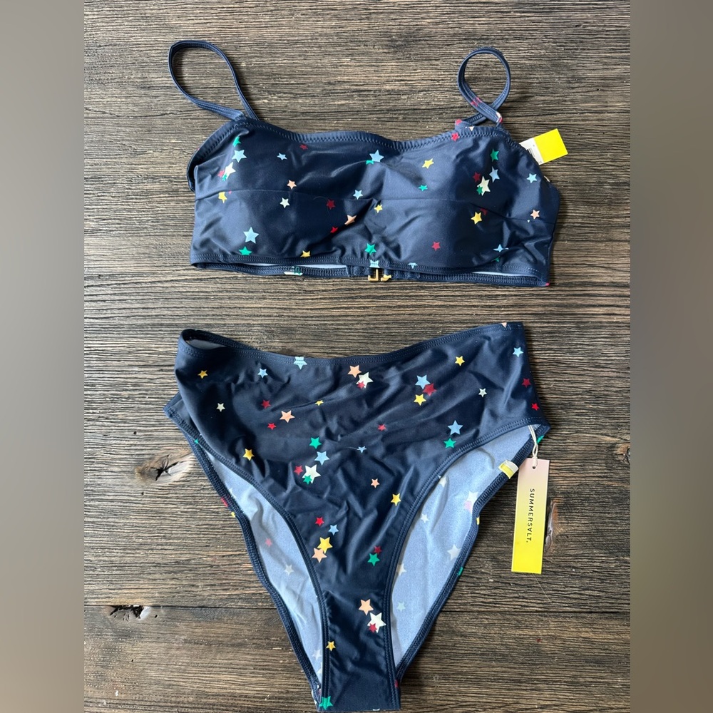 Summersalt bikini - navy with stars